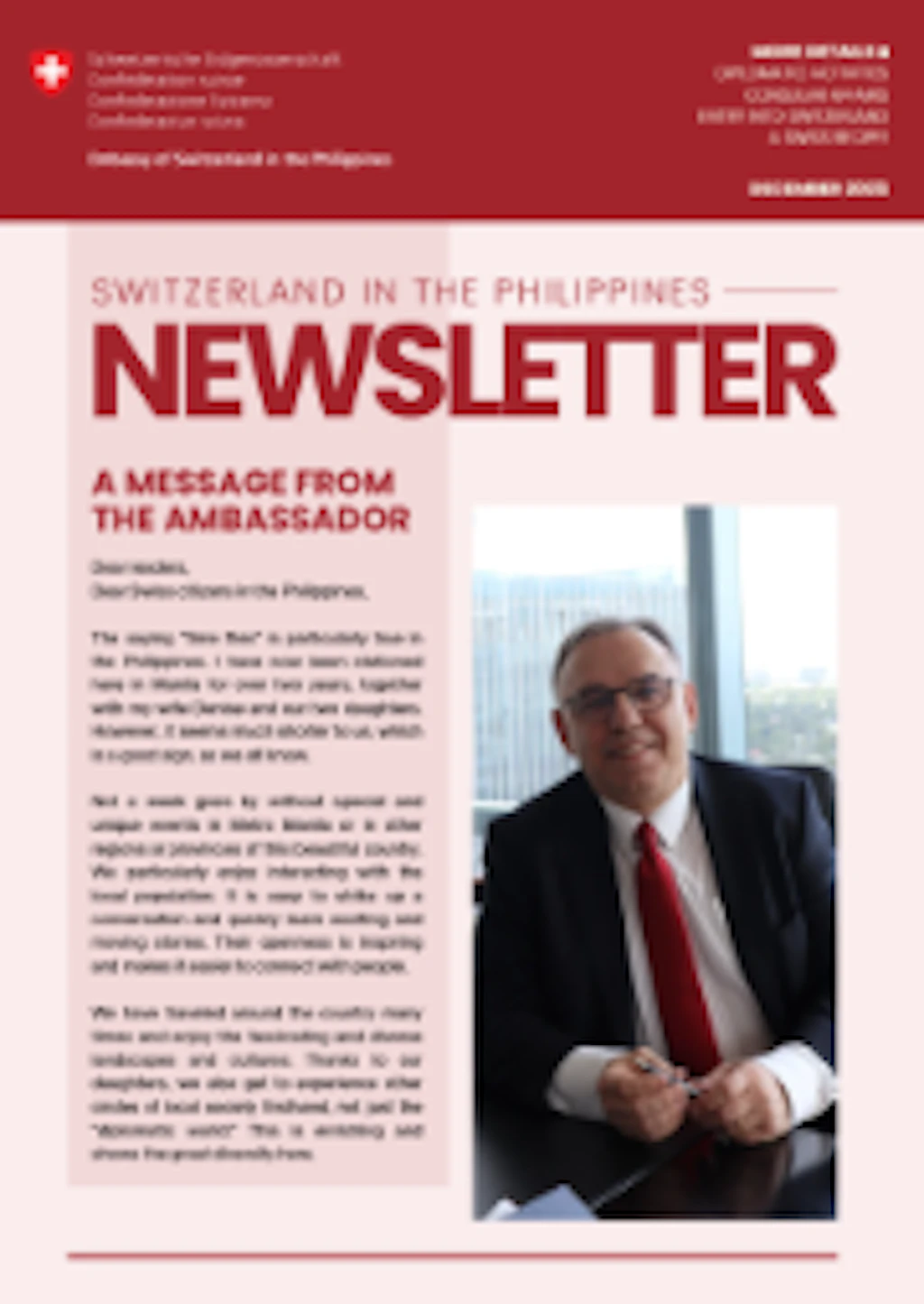 December 2025 Newsletter